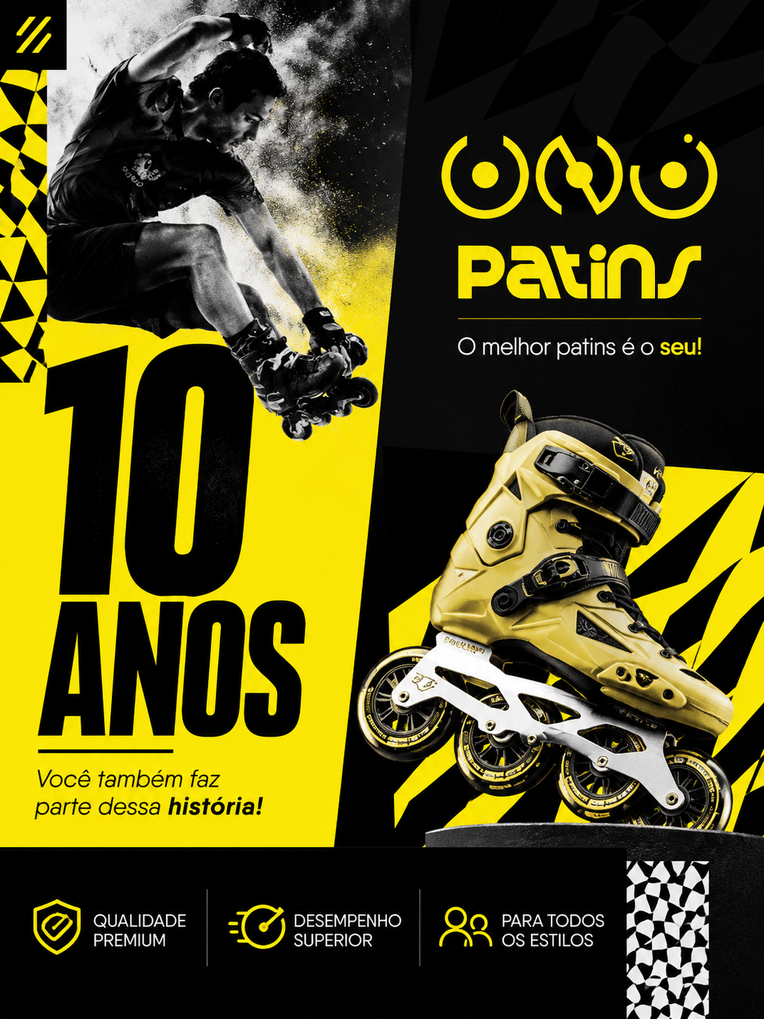 Uni Patins, 10 anos