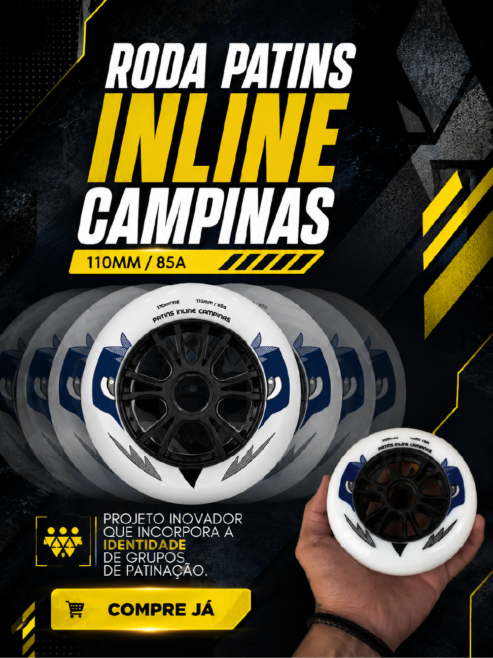 Roda Patins Inline Campinas